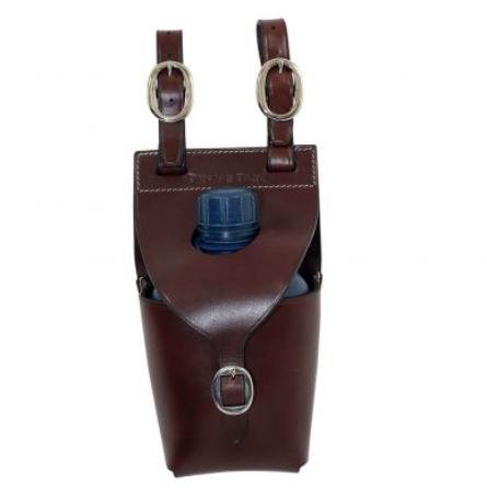 Toowoomba Saddlery Tanami Leather Single Water Bottle Carrier - EQ Saddlery