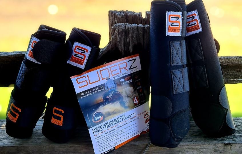 Toprail Sliderz Performance Protection Boots with Tendon cover - EQ Saddlery