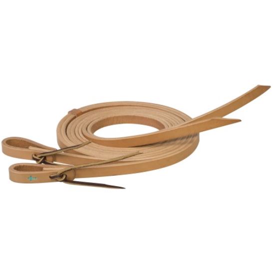 Weaver Turquoise Cross Skirting Leather Split Reins - EQ Saddlery