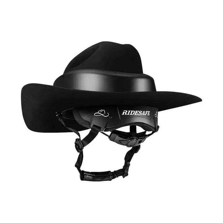 Resistol Ride Safe Helmet Black - EQ Saddlery