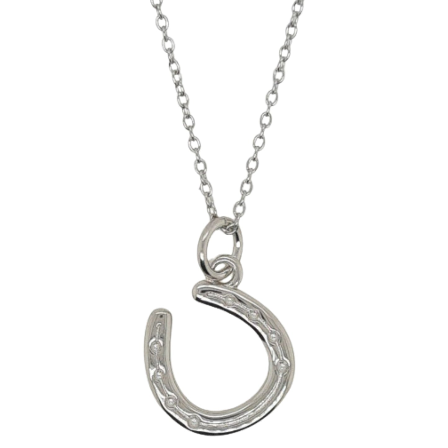 MCJ Horseshoe With Chain Pendant - EQ Saddlery