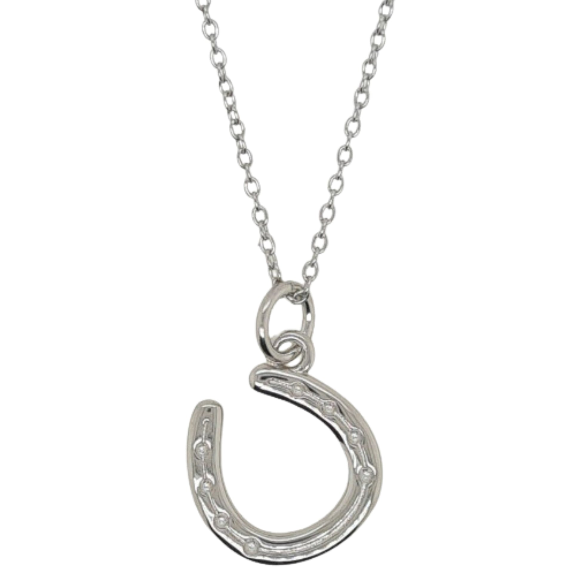 MCJ Horseshoe With Chain Pendant - EQ Saddlery