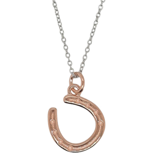 MCJ Horseshoe With Chain Pendant - EQ Saddlery