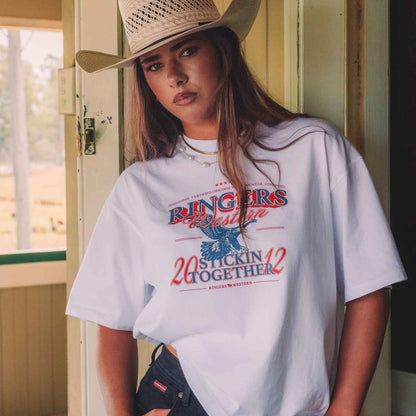 Ringers Western Womens Eagle Eye Oversized T-Shirt