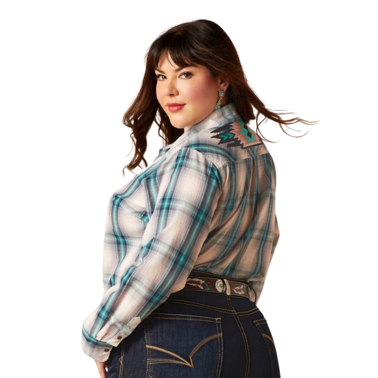 Ariat Womens REAL Billie Jean Long Sleeve Shirt