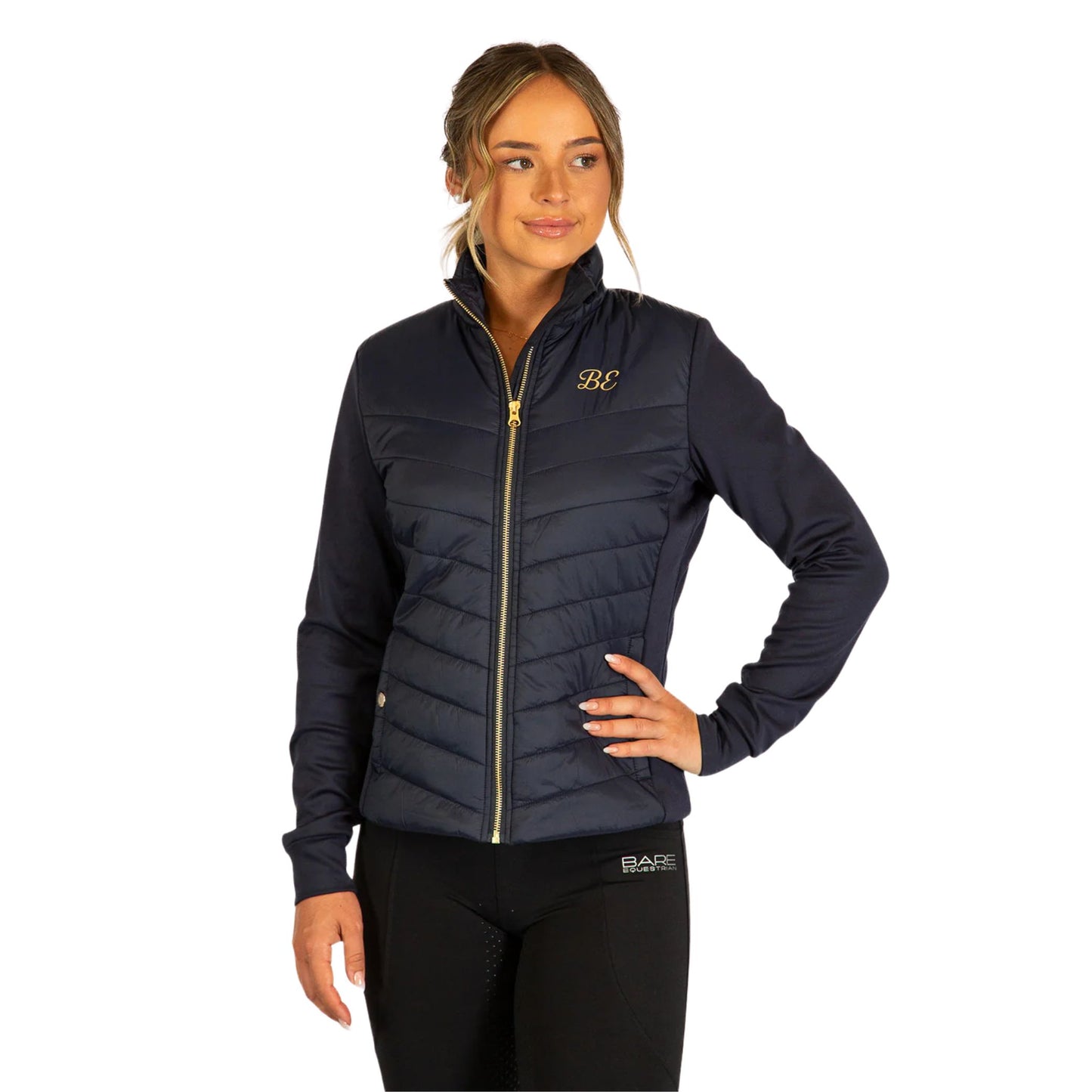 BARE Sovereign Slimline Padded Jacket Navy W26