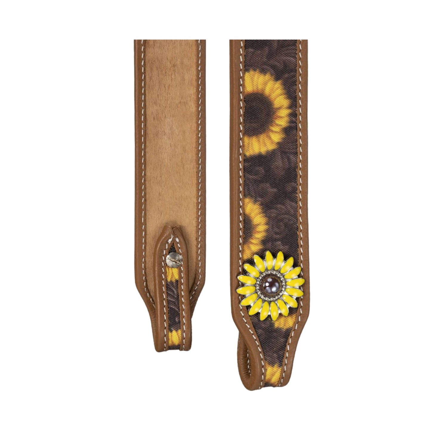 Silver Royal Sunflower Browband Headstall - EQ Saddlery