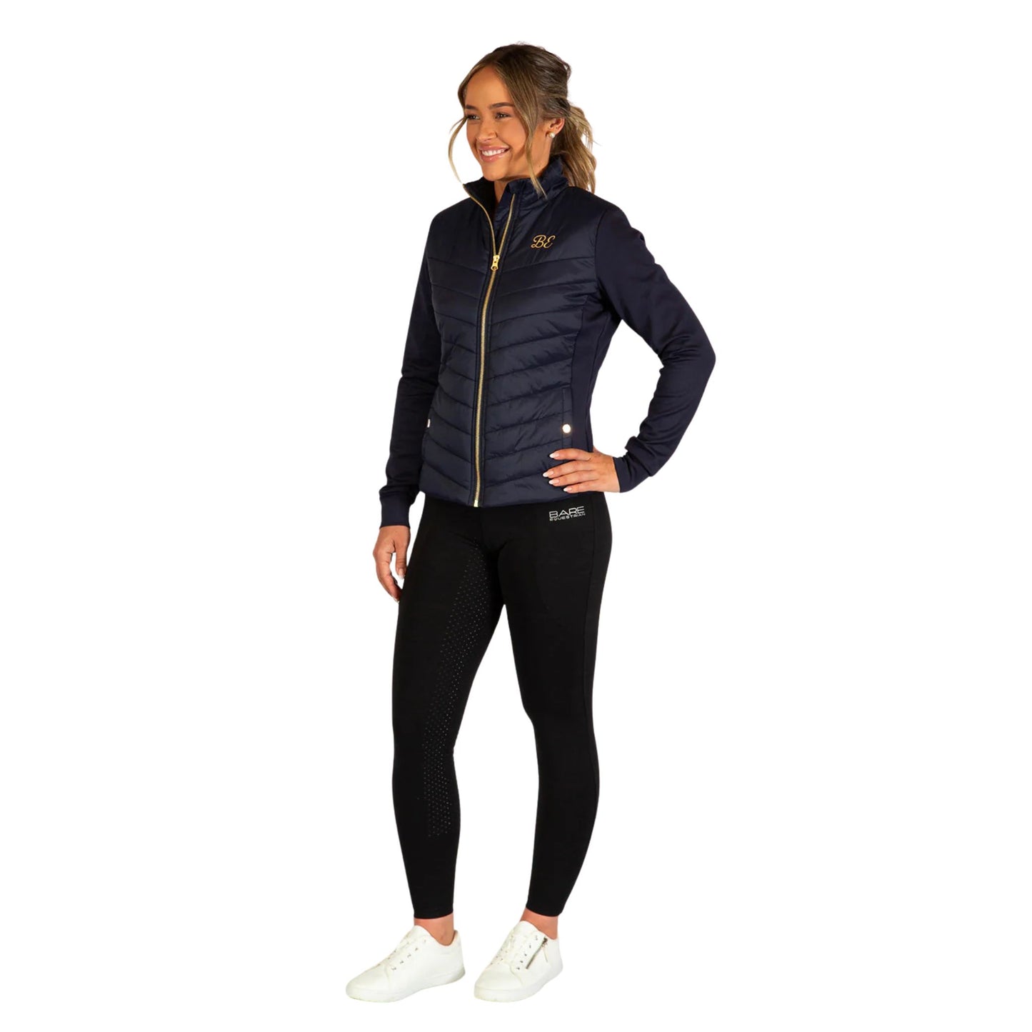 BARE Sovereign Slimline Padded Jacket Navy W26