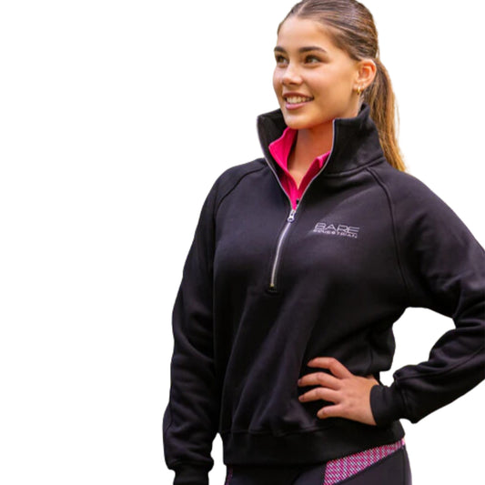 BARE Quarter Zip Teddy Sweater - EQ Saddlery