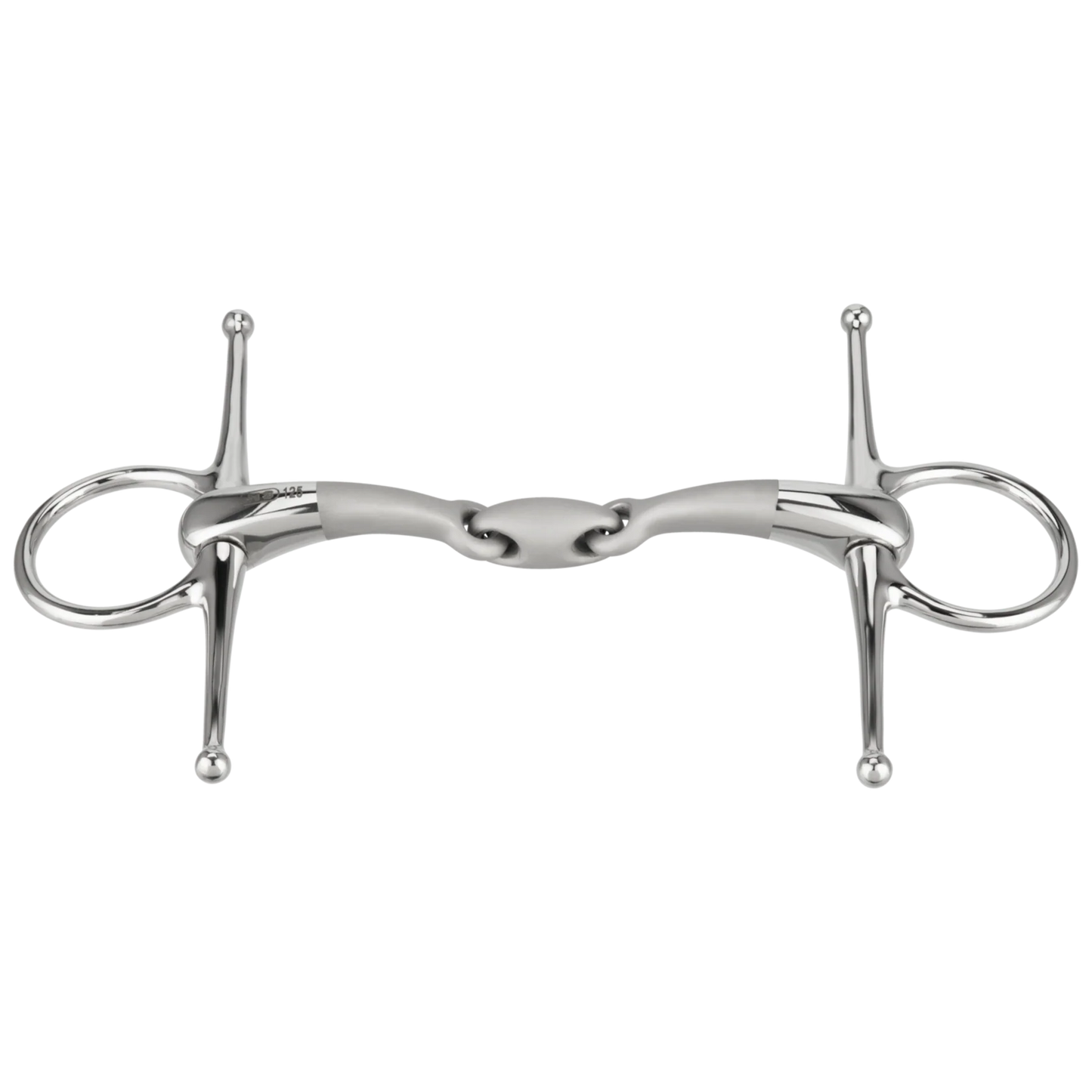 Sprenger SATINOX Full Cheek 14 mm Double Jointed Stainless Steel Bit