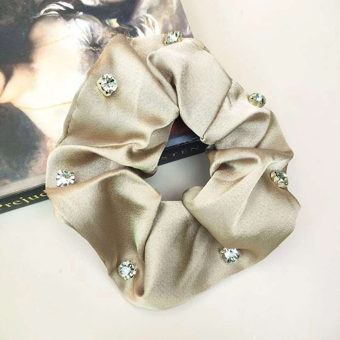 QJ Riding Wear Rose Scrunchie - EQ Saddlery