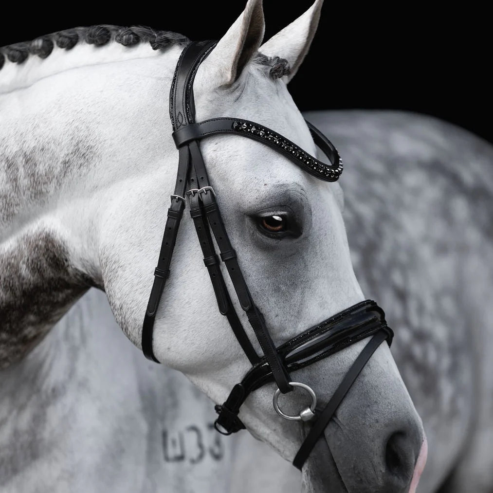 Lumiere Arcadia Hanovarian Leather Bridle - EQ Saddlery