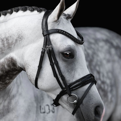Lumiere Arcadia Hanovarian Leather Bridle - EQ Saddlery