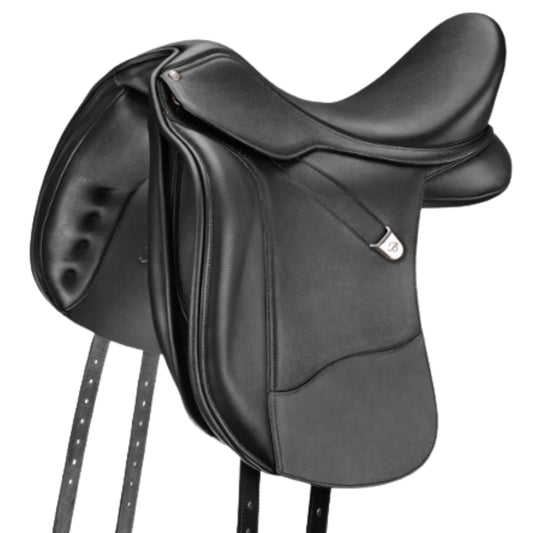 Bates Wide Dressage Saddle Plus CAIR 16.5 inch - EQ Saddlery