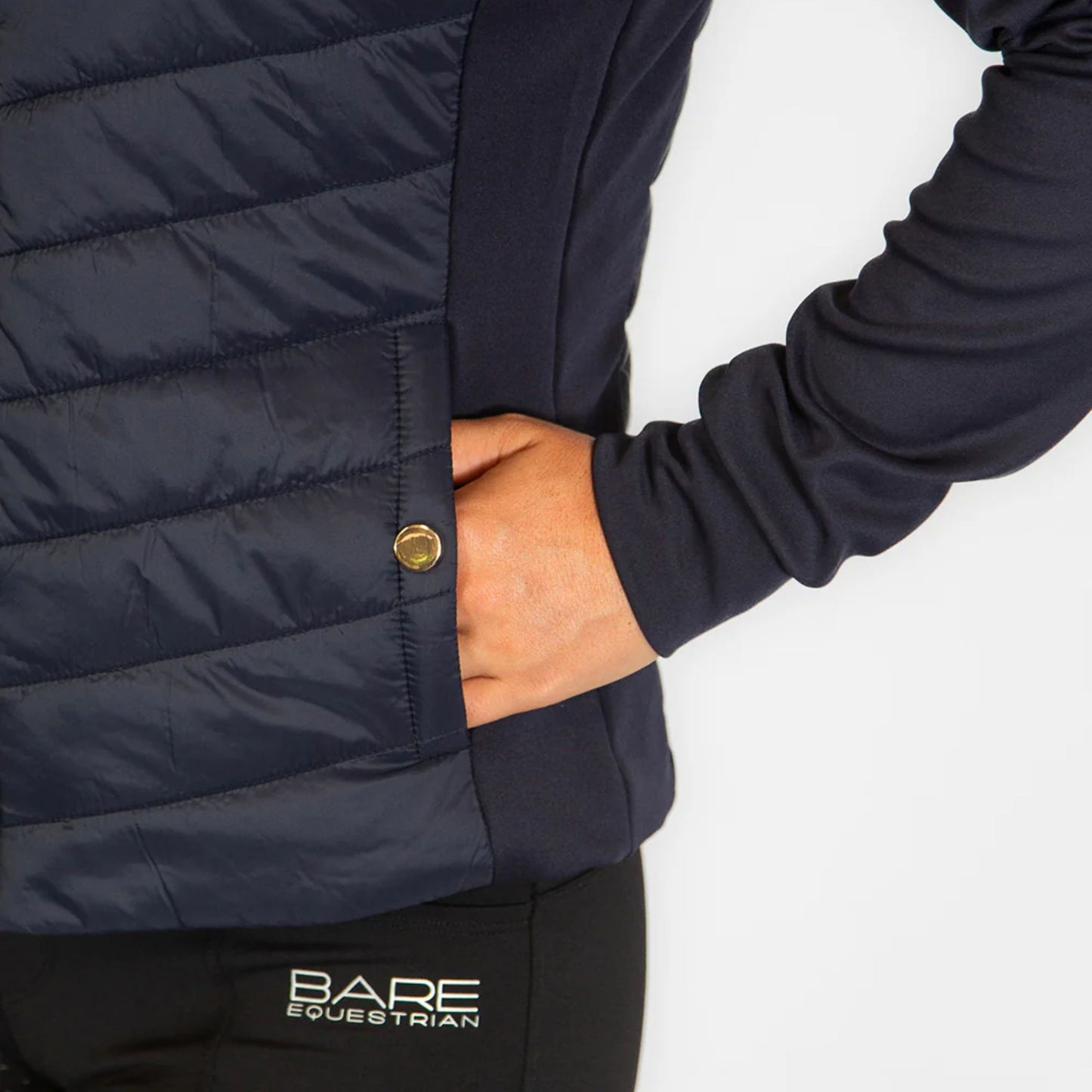 BARE Sovereign Slimline Padded Jacket Navy W26