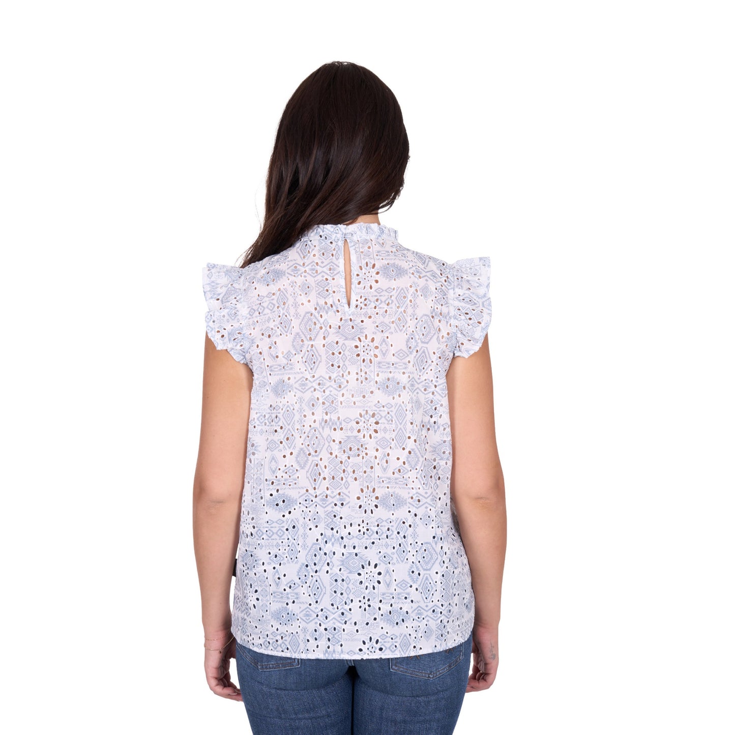 Wrangler Womens Harlow Sleeveless Blouse - EQ Saddlery
