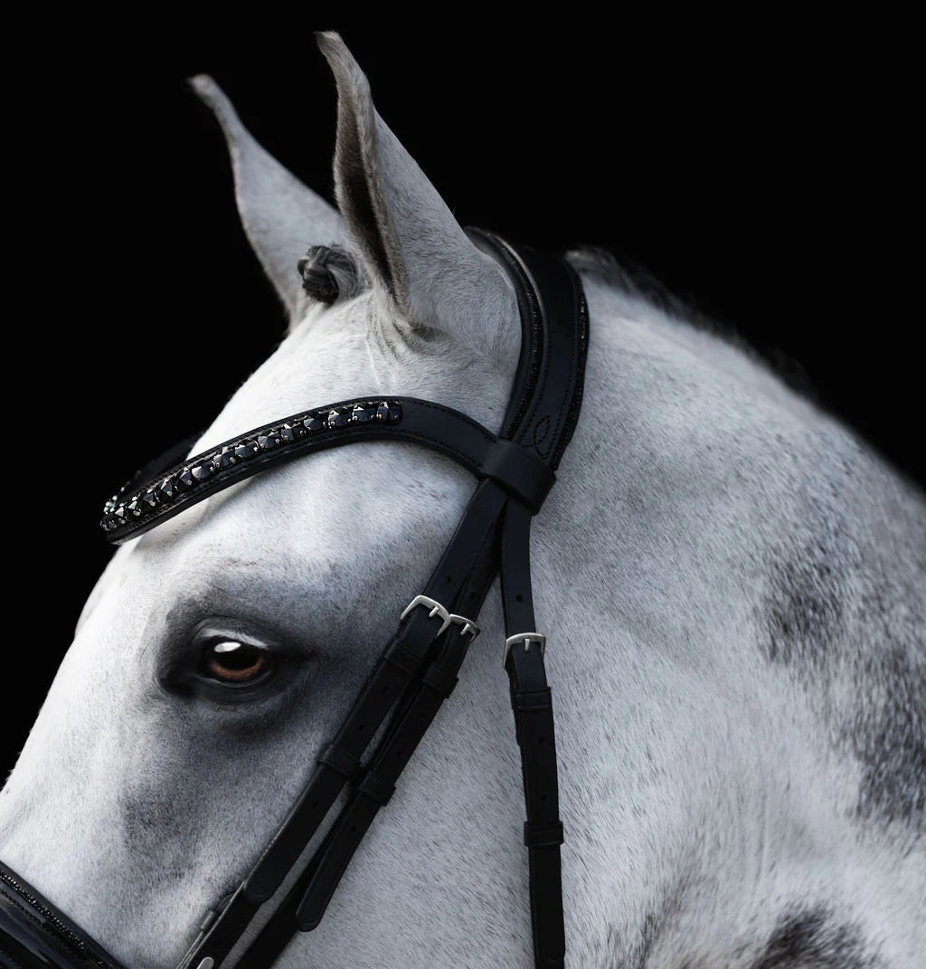 Lumiere Arcadia Hanovarian Leather Bridle - EQ Saddlery