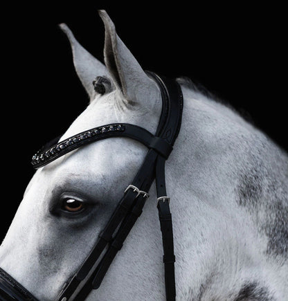 Lumiere Arcadia Hanovarian Leather Bridle - EQ Saddlery