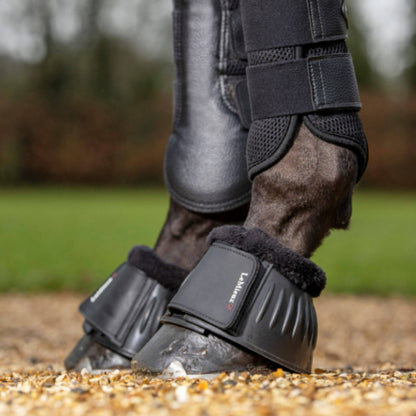 LeMieux Rubber Bell Boots with Fleece - EQ Saddlery