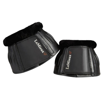 LeMieux Rubber Bell Boots with Fleece - EQ Saddlery