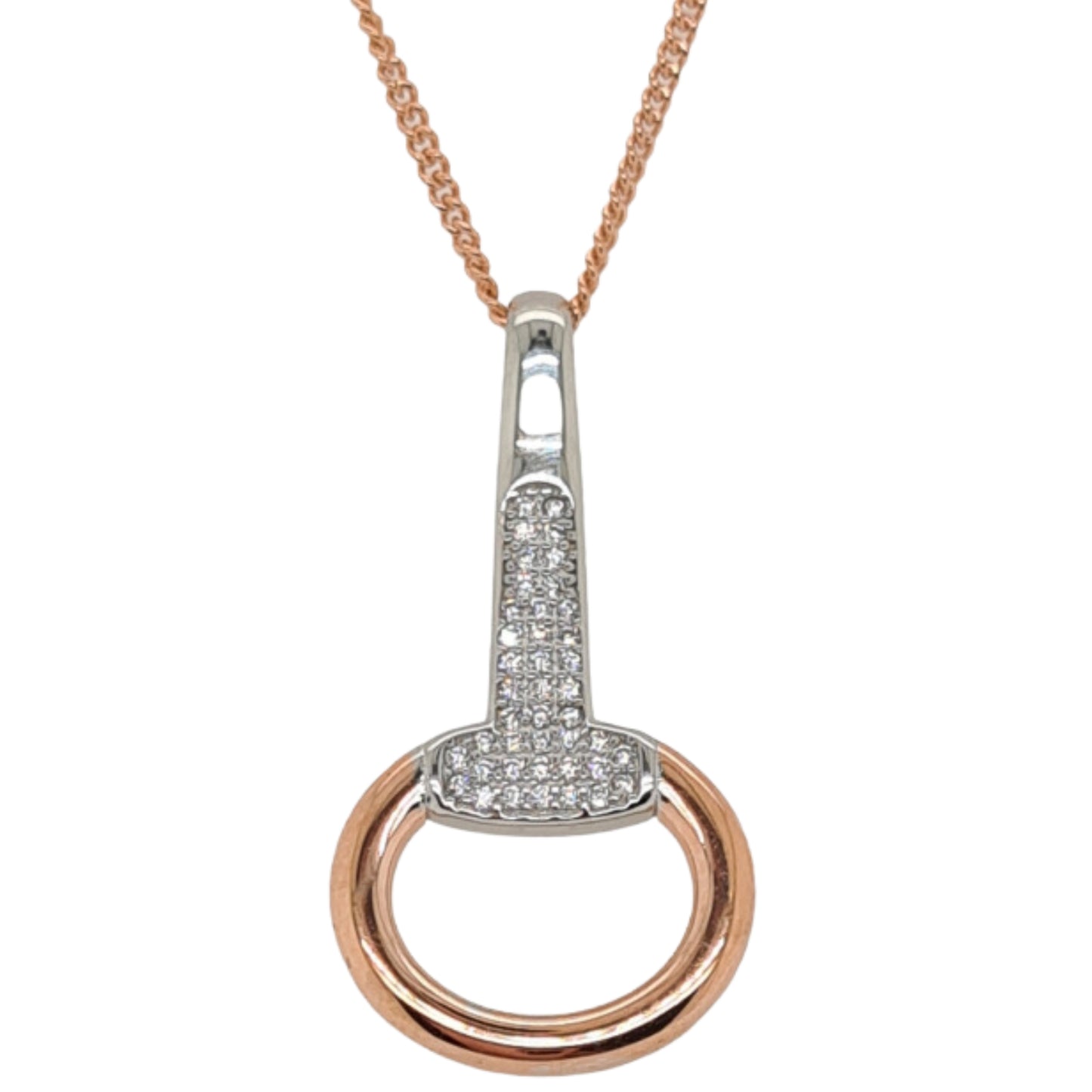 MCJ CZ Bit Set Pendant - EQ Saddlery
