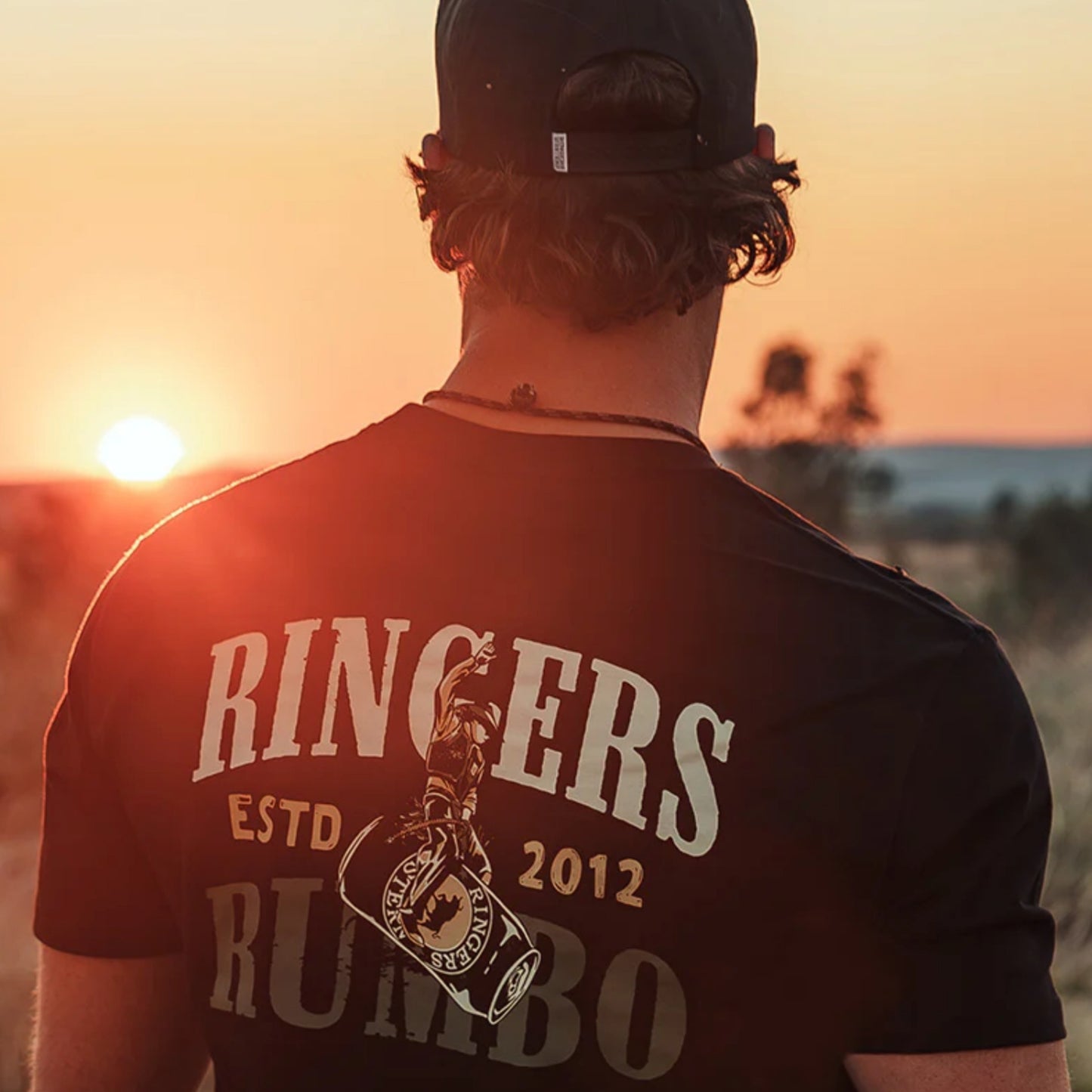 Ringers Western Mens Aint My First Rumbo Stock Fit T-Shirt