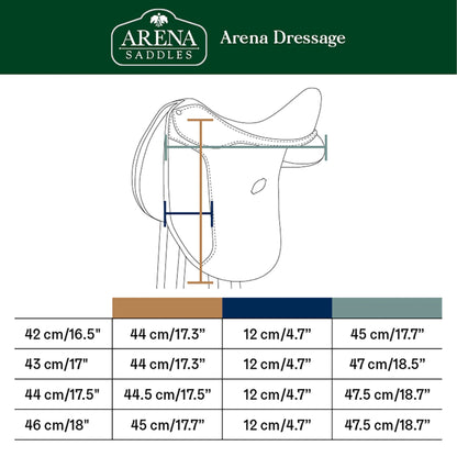 Arena Dressage HART Saddle - EQ Saddlery