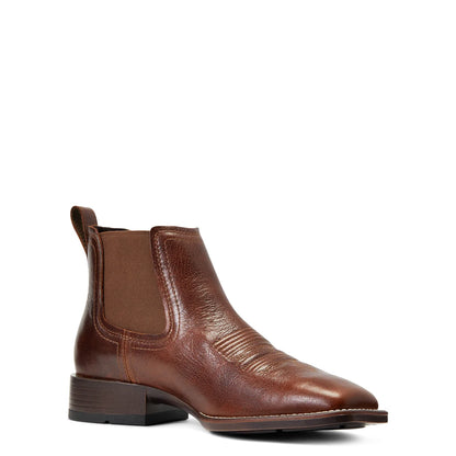 Ariat Mens Booker Chelsea Wide Square Toe Western Boots