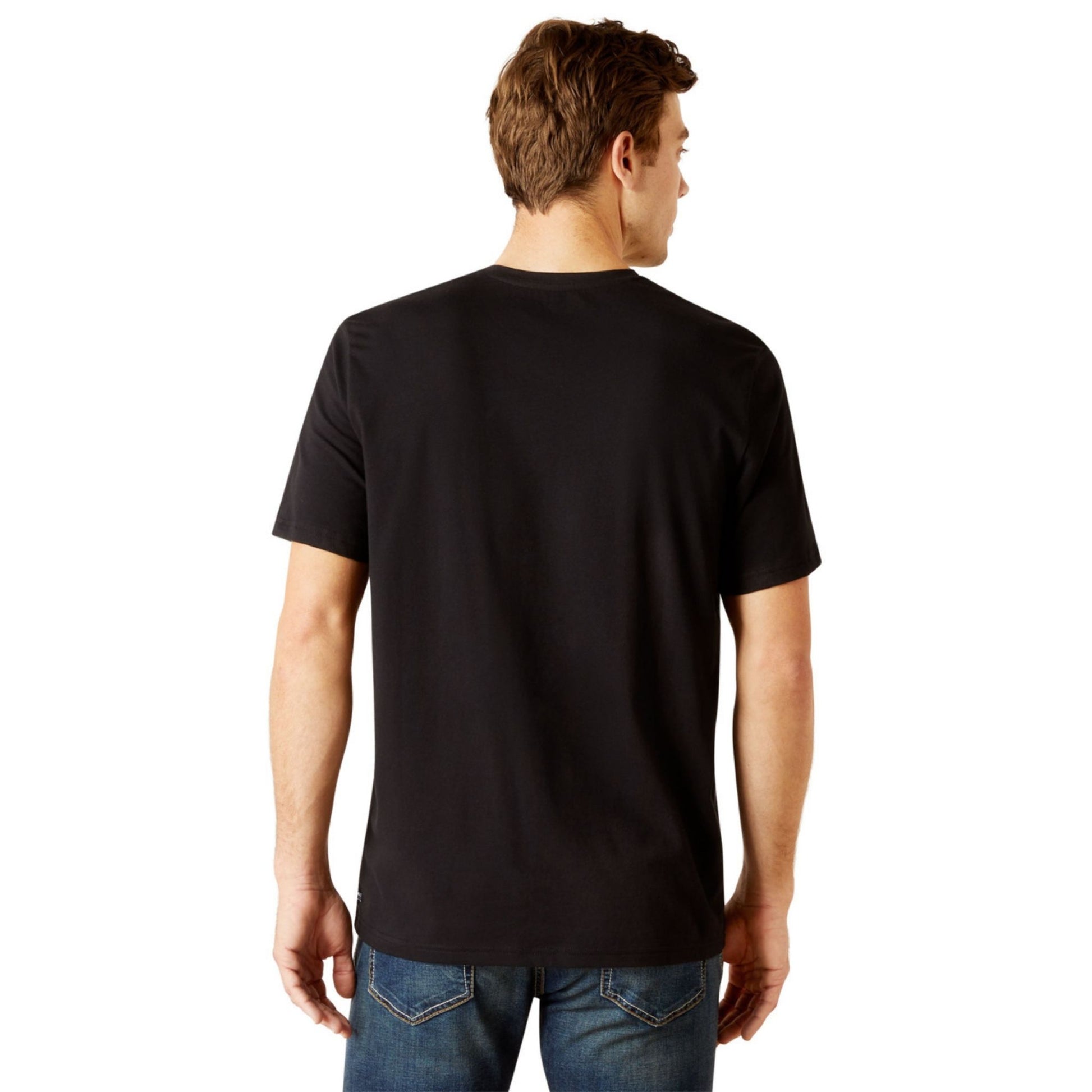 Ariat Mens Vertical Logo T-Shirt - EQ Saddlery
