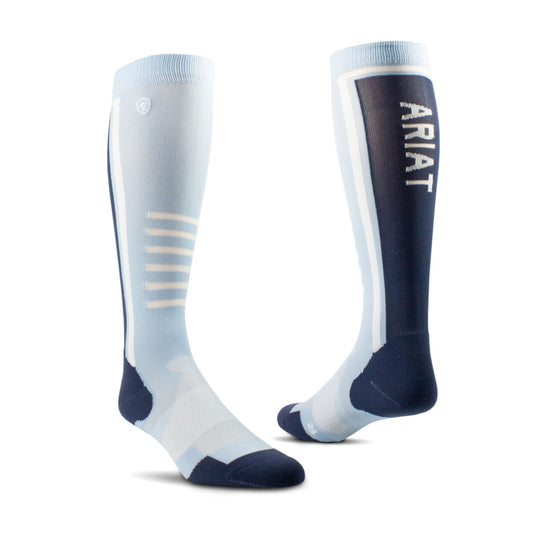 Ariat Adults Unisex AriatTEK Slimline Performance Socks - EQ Saddlery