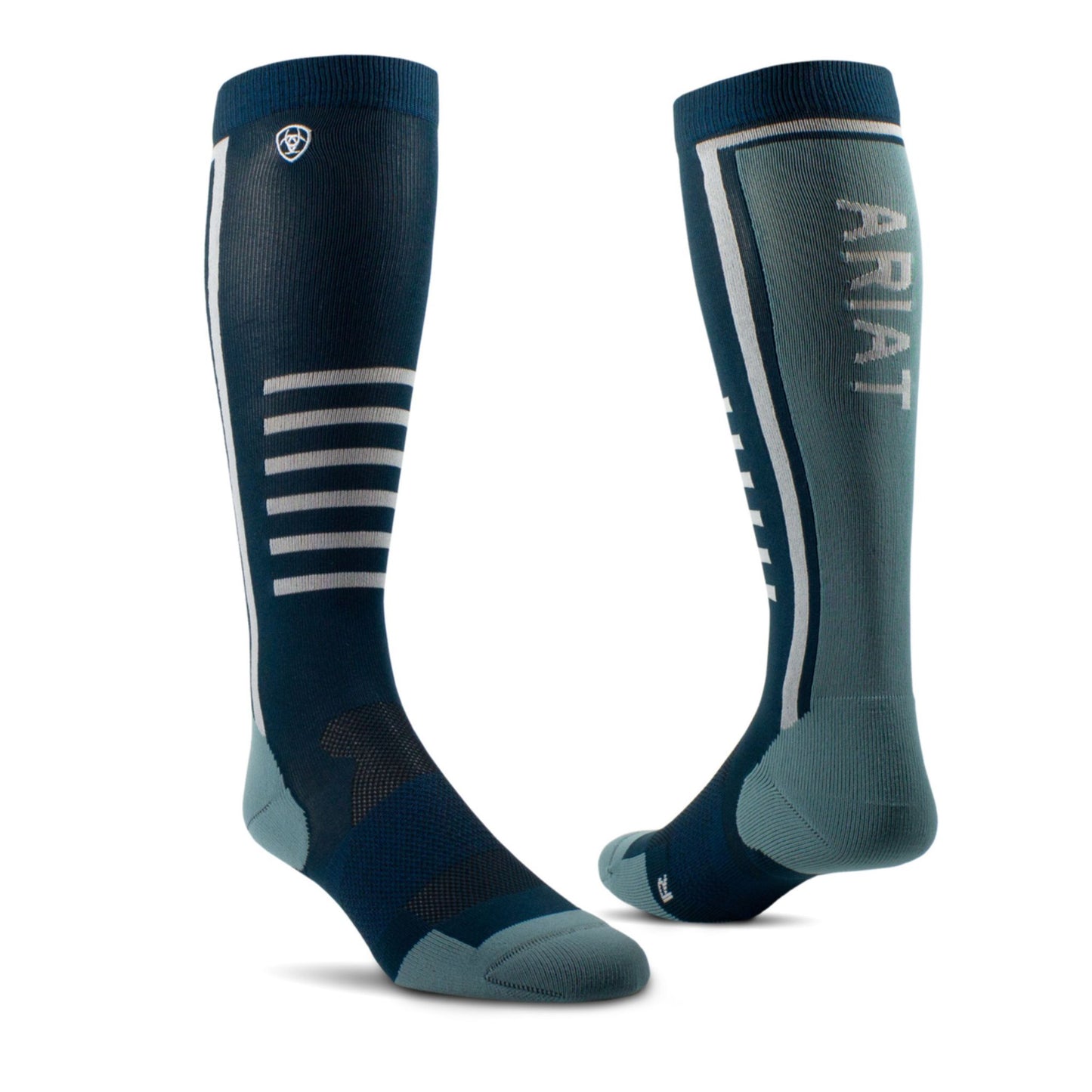 Ariat Adults Unisex AriatTEK Slimline Performance Socks - EQ Saddlery