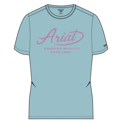 Ariat Wms Rebar Cotton Strong Worldwide SS Tee