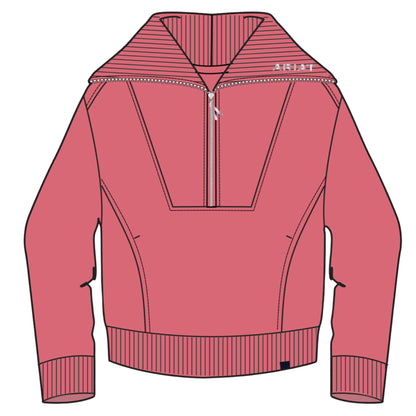 Ariat Wms Fern 1/2 Zip Sweatshirt - EQ Saddlery