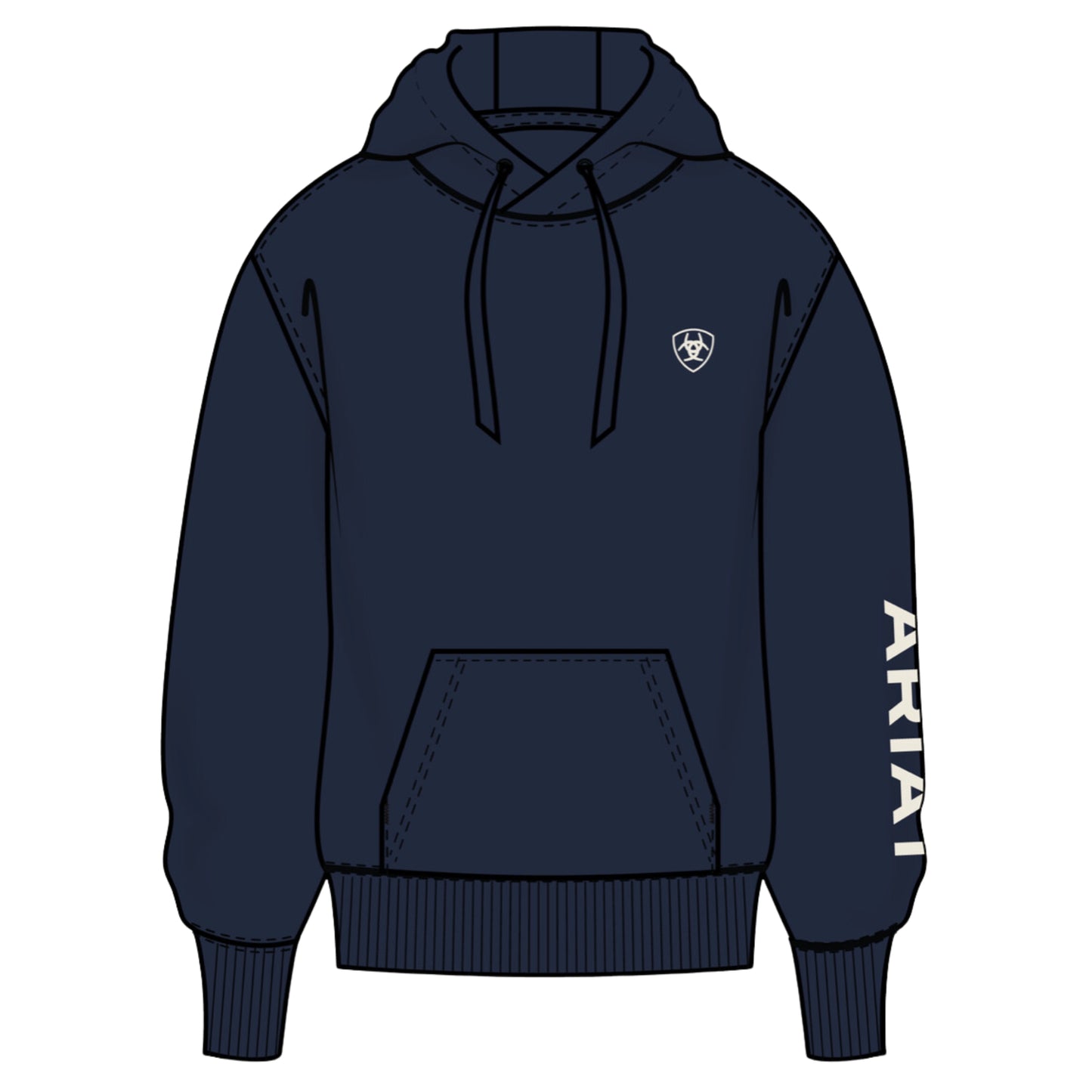 Ariat Wms Logo 2.0 Hoodie - EQ Saddlery