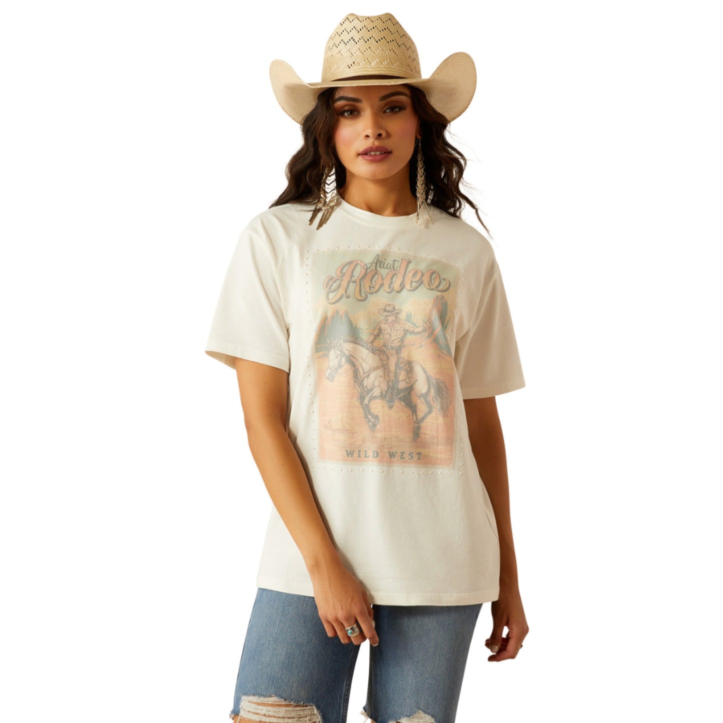 Ariat Wms Rodeo SS Tee