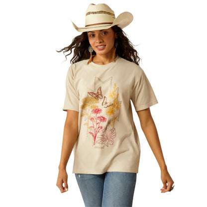 Ariat Wms Wild Botanical SS Tee - EQ Saddlery
