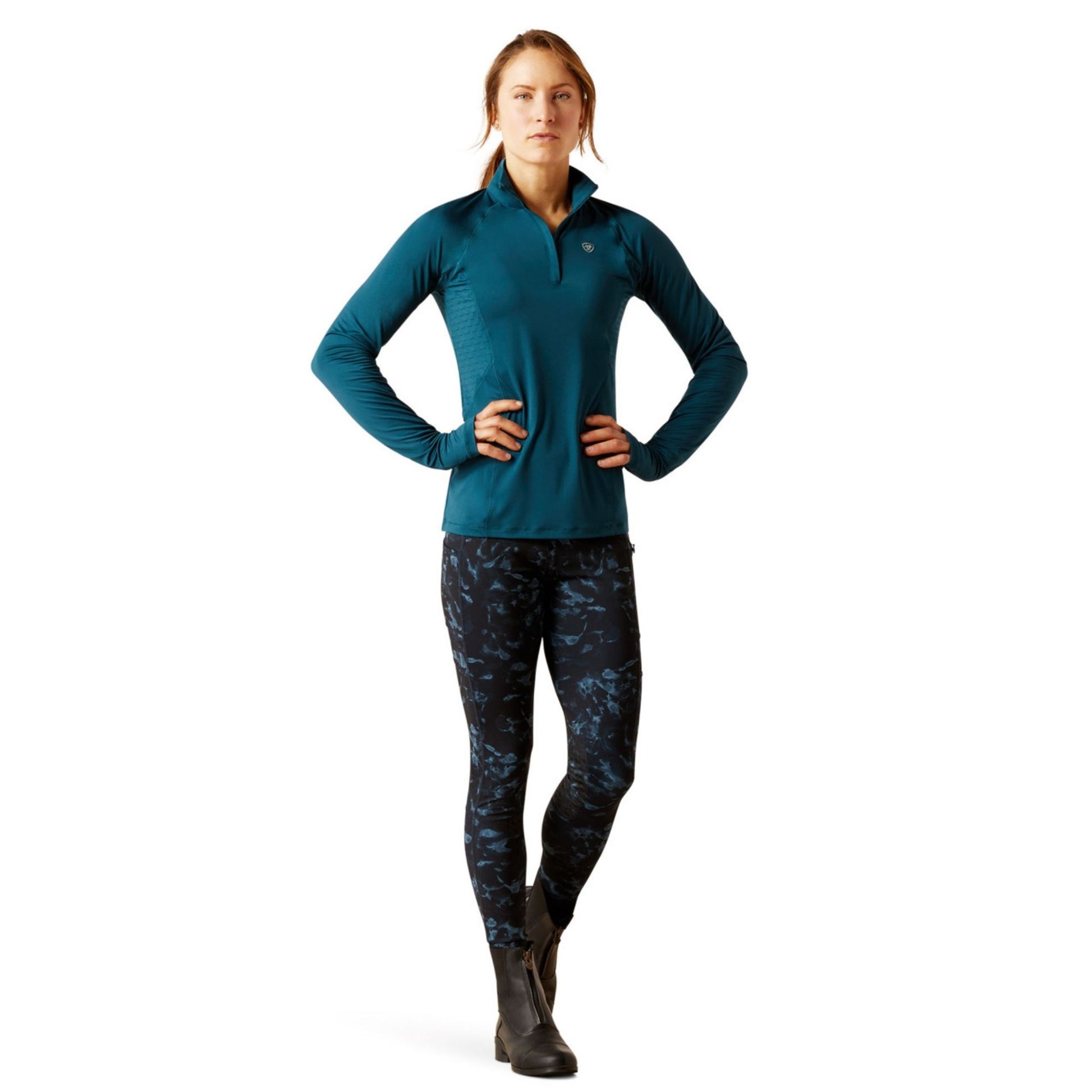 Ariat Womens Lowell 2.0 1/4 Zip Base Layer - EQ Saddlery