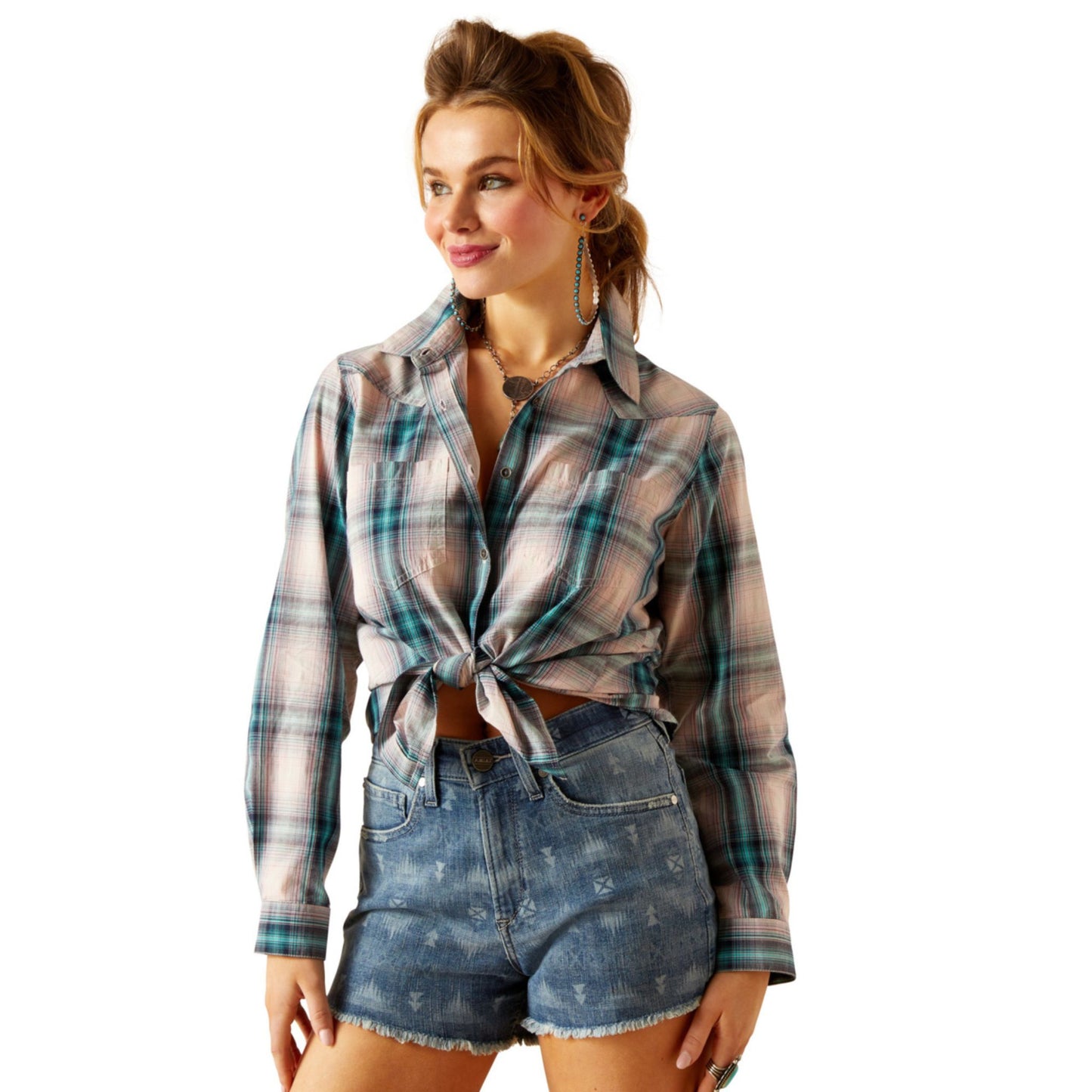 Ariat Womens REAL Billie Jean Long Sleeve Shirt