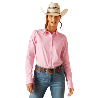 Ariat Womens Team Kirby Stretch Long Sleeve Shirt