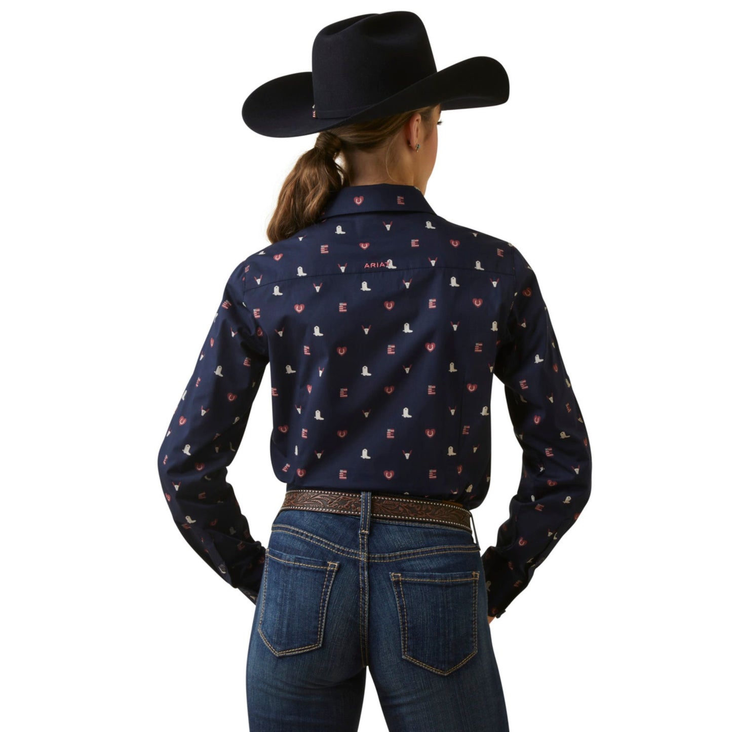 Ariat Womens Team Kirby Stretch Long Sleeve Shirt