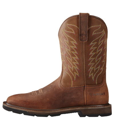 Ariat Mens Groundbreaker Wide Square Toe Boots - EQ Saddlery