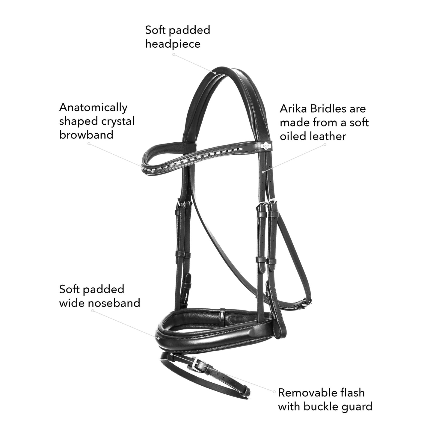 Lemieux Arika Dressage Bridle