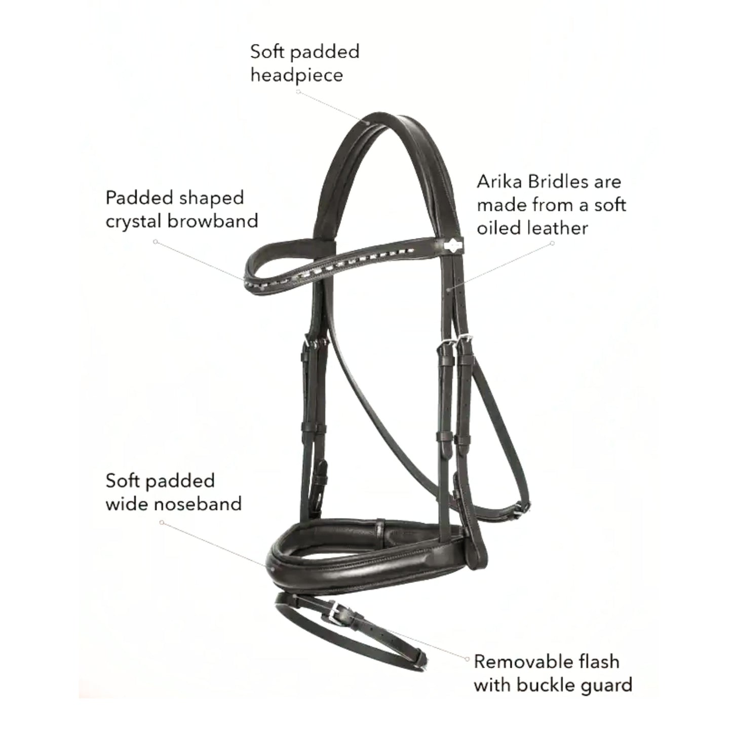 Lemieux Arika Dressage Bridle