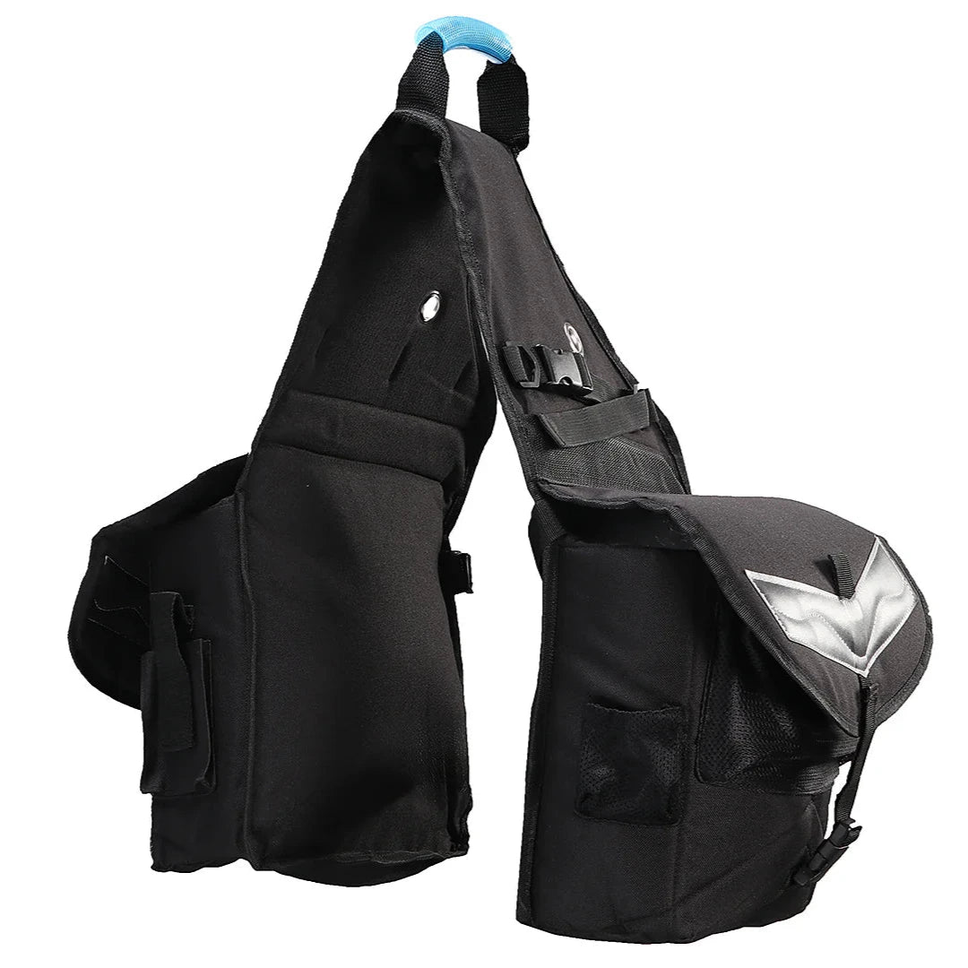 Fort Worth Multi Pocket Trail Riding Saddle Bag - EQ Saddlery
