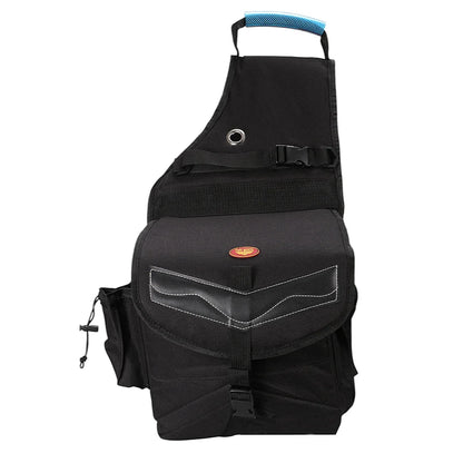 Fort Worth Multi Pocket Trail Riding Saddle Bag - EQ Saddlery