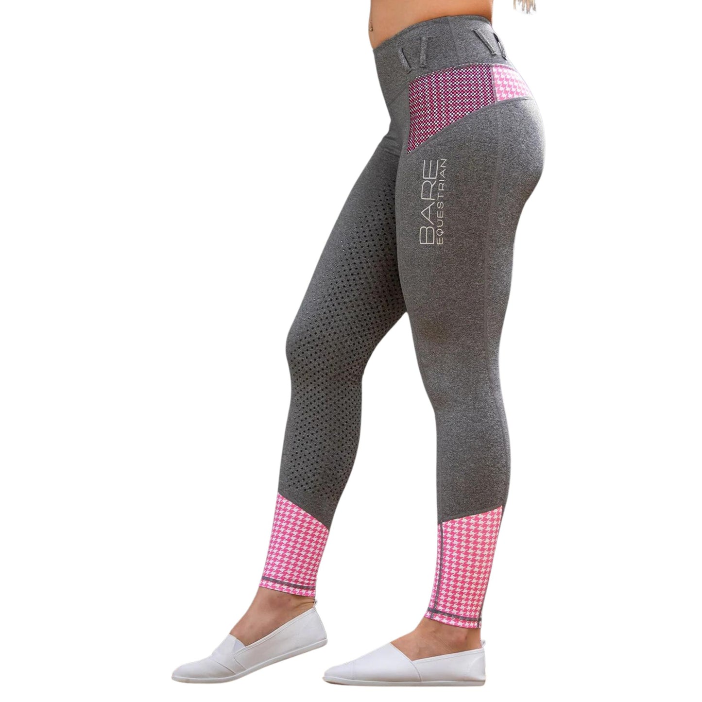 BARE Performance Riding Tights Grey