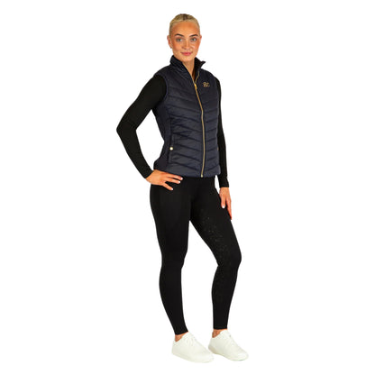 BARE Sovereign Slimline Padded Vest Navy W26