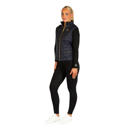 BARE Sovereign Slimline Padded Vest Navy W26