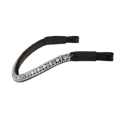 Lumiere Baby Blue Crystal Browband - EQ Saddlery