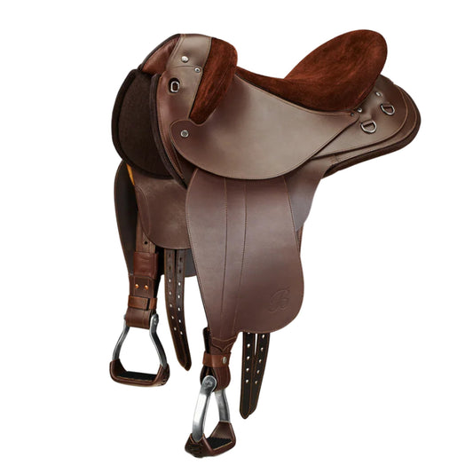 Bates Kimberley Half Breed Rough Out Saddle Swinging Fender